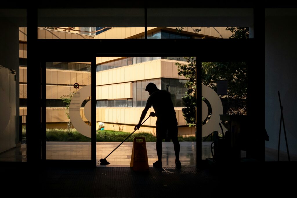 Commercial Cleaning Mopping